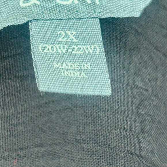 Terra & Sky Black Skirt - Picture 6 of 7